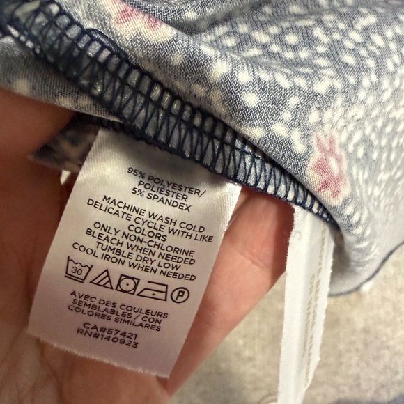 LOFT fit & flare flounce dress in size 8 - Picture 4 of 6